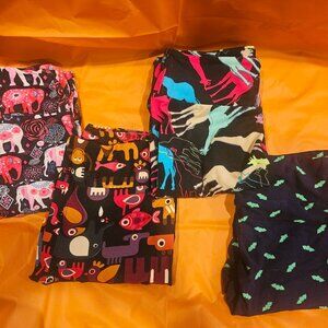 4 pairs of LuLaRoe Leggings- One Size
